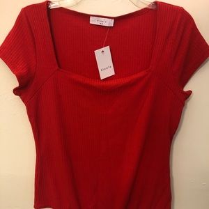 NWT Womens Red bodysuit